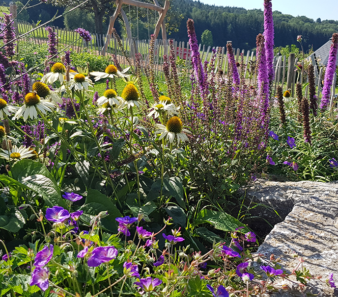 Gartenterrasse mit Weitblick