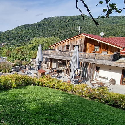 Gartenterrasse mit Weitblick